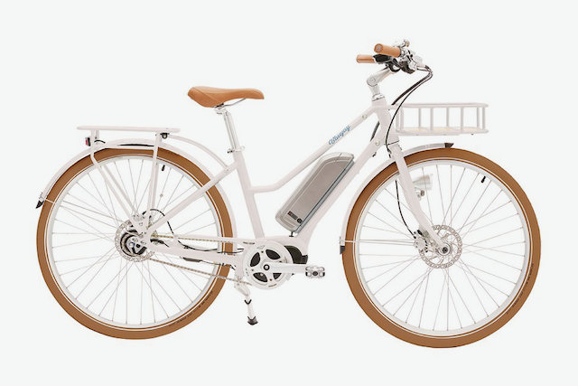 white ebike